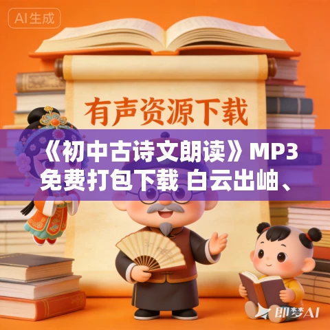 《初中古诗文朗读》MP3免费打包下载 白云出岫、蓝色百合录制 181集