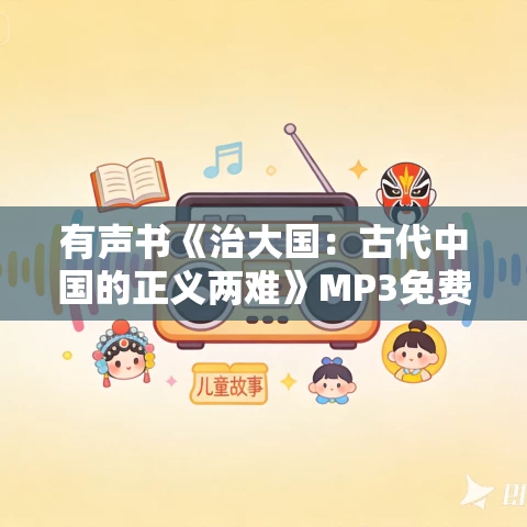 有声书《治大国:古代中国的正义两难》MP3免费打包下载 熊逸作品 56集 有益播音 有声书《治大国:古代中国的正义两难》MP3免费打包下载 熊逸作品 56集 有益播音