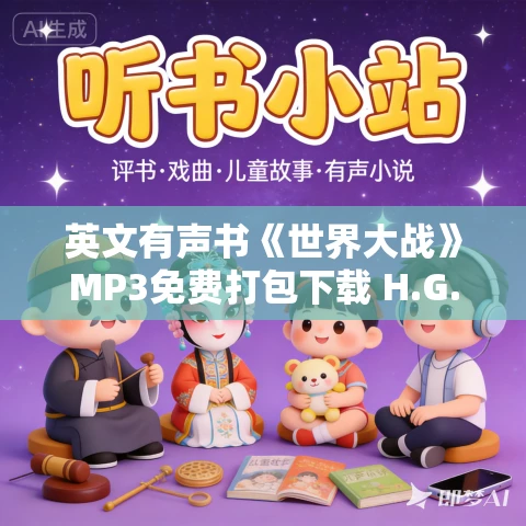 英文有声书《世界大战》MP3免费打包下载 H.G.威尔斯作品 27集全