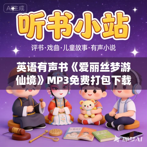 英语有声书《爱丽丝梦游仙境》MP3免费打包下载 12集
