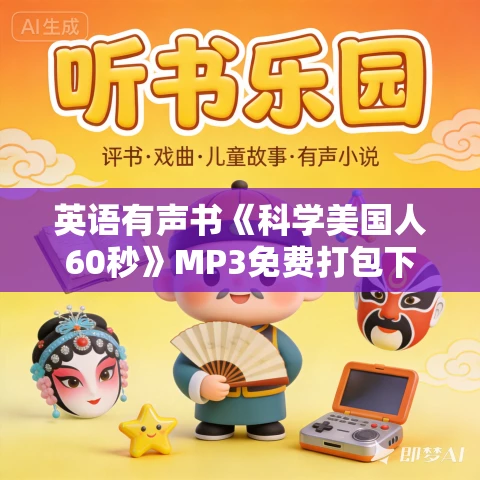 英语有声书《科学美国人60秒》MP3免费打包下载 10集 小胖播音 英语有声书《科学美国人60秒》MP3免费打包下载 10集 小胖播音