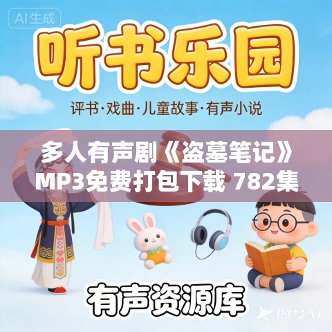 多人有声剧《盗墓笔记》MP3免费打包下载 782集完结 TME有声剧场