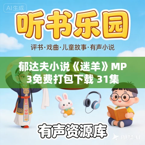 郁达夫小说《迷羊》MP3免费打包下载 31集