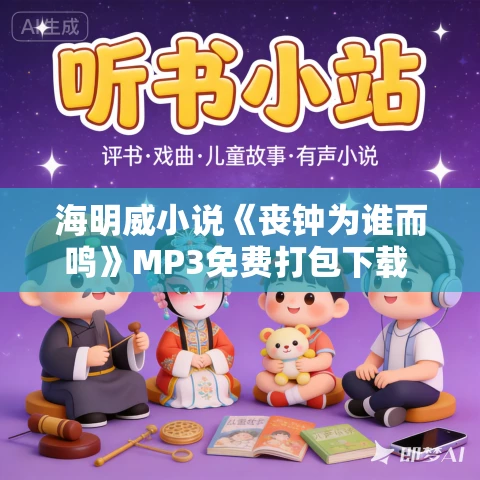 海明威小说《丧钟为谁而鸣》MP3免费打包下载 67集 秋语荷塘播讲