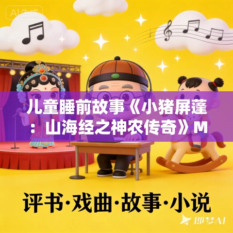 儿童睡前故事《小猪屏蓬：山海经之神农传奇》MP3免费打包下载