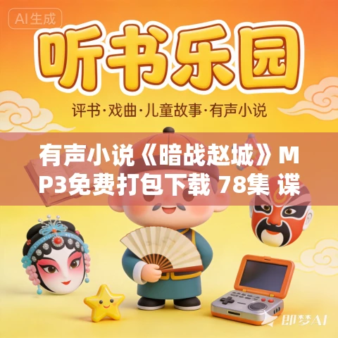 有声小说《暗战赵城》MP3免费打包下载 78集 谍战小说