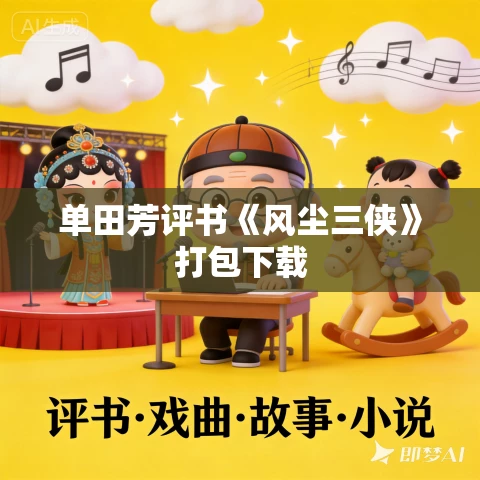 单田芳评书《风尘三侠》打包下载 单田芳评书《风尘三侠》打包下载
