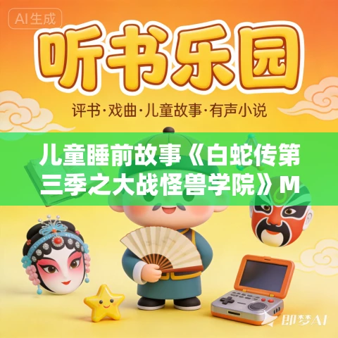 儿童睡前故事《白蛇传第三季之大战怪兽学院》MP3免费打包下载 保林叔叔播讲