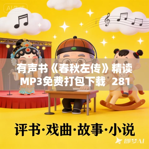 有声书《春秋左传》精读MP3免费打包下载 281集 胡长全播讲 有声书《春秋左传》精读MP3免费打包下载 281集 胡长全播讲