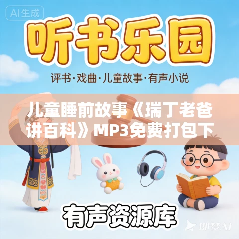 儿童睡前故事《瑞丁老爸讲百科》MP3免费打包下载