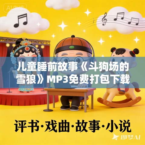 儿童睡前故事《斗狗场的雪狼》MP3免费打包下载 31集