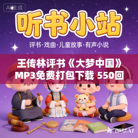 王传林评书《大梦中国》MP3免费打包下载 550回全集