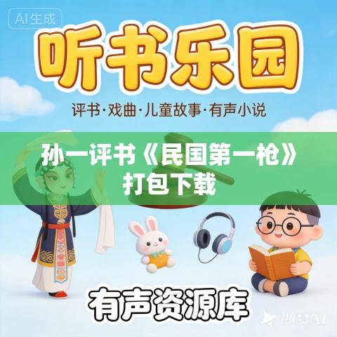 孙一评书《民国第一枪》打包下载