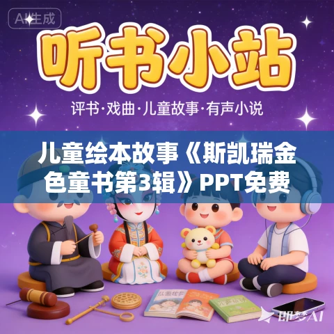 儿童绘本故事《斯凯瑞金色童书第3辑》PPT免费下载（3册）