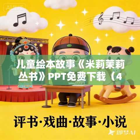 儿童绘本故事《米莉茉莉丛书》PPT免费下载（48册）