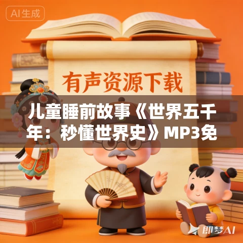 儿童睡前故事《世界五千年：秒懂世界史》MP3免费打包下载 83集 狮子老爸播音