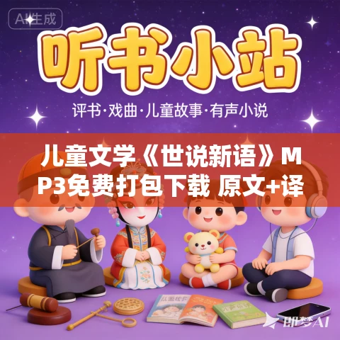 儿童文学《世说新语》MP3免费打包下载 原文+译文朗读版