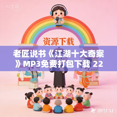 老匠说书《江湖十大奇案》MP3免费打包下载 226回