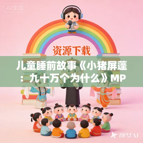 儿童睡前故事《小猪屏蓬：九十万个为什么》MP3免费打包下载