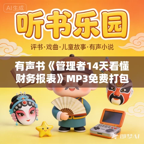 有声书《管理者14天看懂财务报表》MP3免费打包下载 130集 闫静作品 古月百合播讲 有声书《管理者14天看懂财务报表》MP3免费打包下载 130集 闫静作品 古月百合播讲