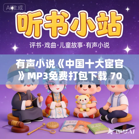 有声小说《中国十大宦官》MP3免费打包下载 70集