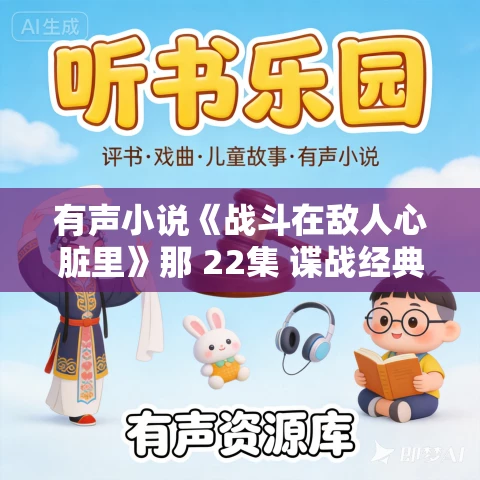 有声小说《战斗在敌人心脏里》那 22集 谍战经典