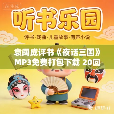 袁阔成评书《夜话三国》MP3免费打包下载 20回 袁阔成评书《夜话三国》MP3免费打包下载 20回