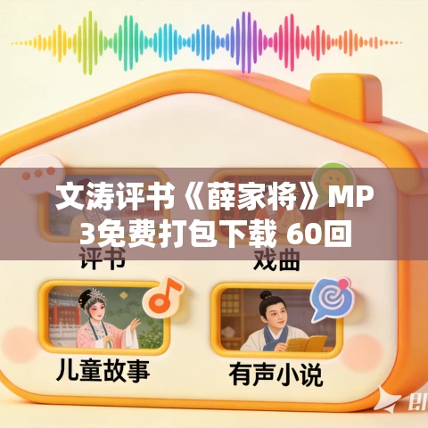 文涛评书《薛家将》MP3免费打包下载 60回
