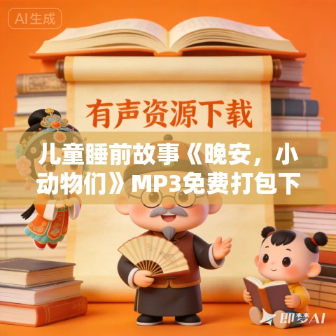 儿童睡前故事《晚安，小动物们》MP3免费打包下载 晚安妈妈播音 10集