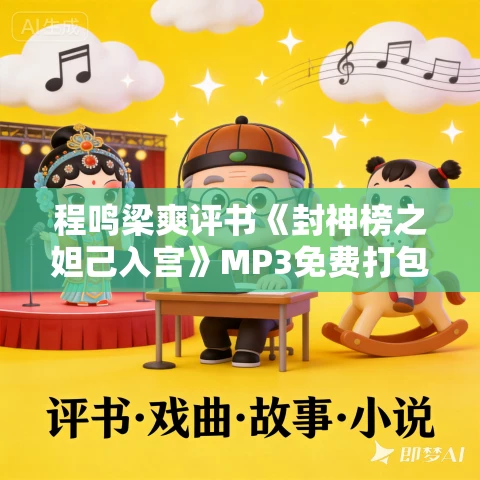 程鸣梁爽评书《封神榜之妲己入宫》MP3免费打包下载 82回