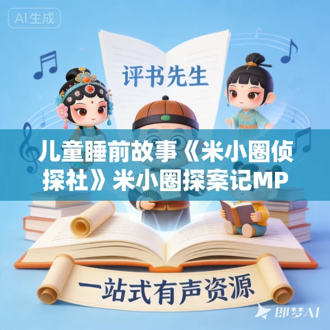 儿童睡前故事《米小圈侦探社》米小圈探案记MP3免费打包下载