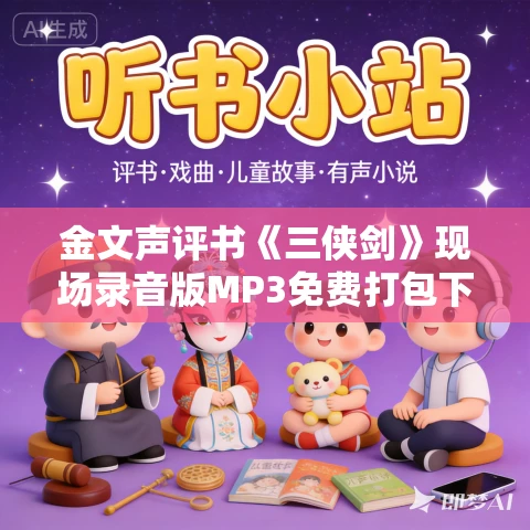 金文声评书《三侠剑》现场录音版MP3免费打包下载 42回