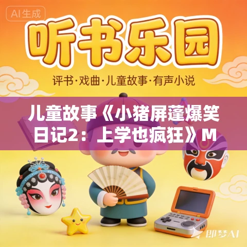 儿童故事《小猪屏蓬爆笑日记2：上学也疯狂》MP3免费打包下载