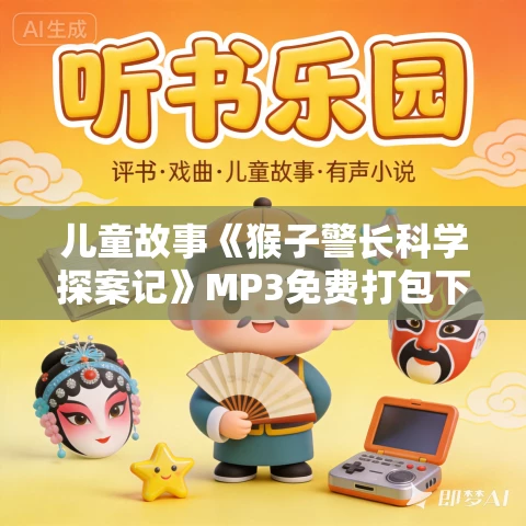 儿童故事《猴子警长科学探案记》MP3免费打包下载 侦探·科普·宝宝巴士 1-2季合集
