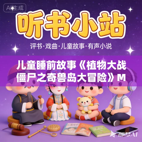 儿童睡前故事《植物大战僵尸之奇兽岛大冒险》MP3免费打包下载