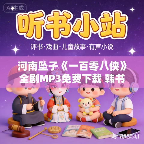 河南坠子《一百零八侠》全剧MP3免费下载 韩书英 20集