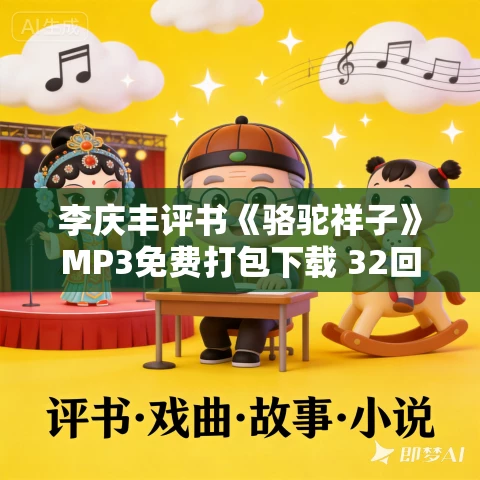 李庆丰评书《骆驼祥子》MP3免费打包下载 32回