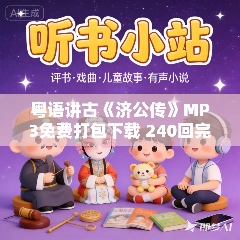 粤语讲古《济公传》MP3免费打包下载 240回完整版