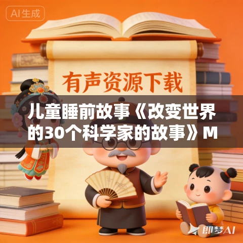 儿童睡前故事《改变世界的30个科学家的故事》MP3免费打包下载 30集