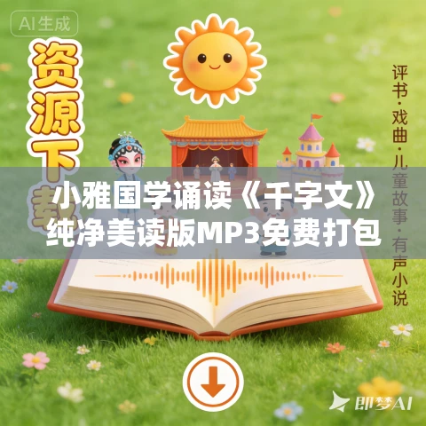 小雅国学诵读《千字文》纯净美读版MP3免费打包下载 31集