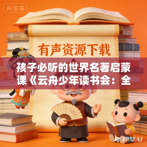 孩子必听的世界名著启蒙课《云舟少年读书会:全球好书精读课堂》MP3免费打包下载 孩子必听的世界名著启蒙课《云舟少年读书会:全球好书精读课堂》MP3免费打包下载