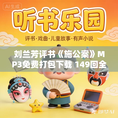 刘兰芳评书《施公案》MP3免费打包下载 149回全