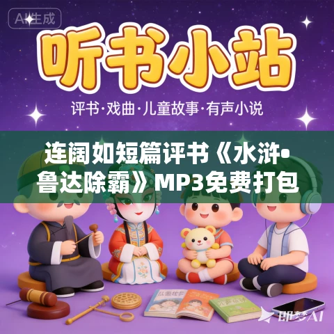 连阔如短篇评书《水浒•鲁达除霸》MP3免费打包下载 连阔如短篇评书《水浒•鲁达除霸》MP3免费打包下载