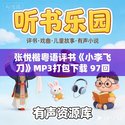张悦楷粤语评书《小李飞刀》MP3打包下载 97回全集 张悦楷粤语评书《小李飞刀》MP3打包下载 97回全集