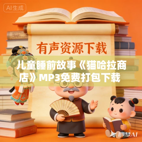儿童睡前故事《猫哈拉商店》MP3免费打包下载 富安阳子著