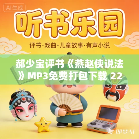 郝少宝评书《燕赵侠说法》MP3免费打包下载 22回全