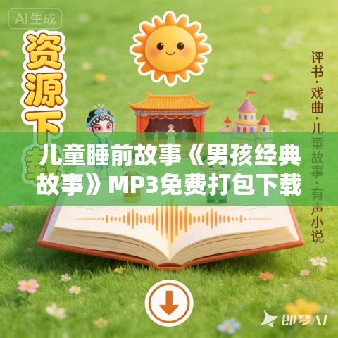 儿童睡前故事《男孩经典故事》MP3免费打包下载 30集 甜甜阿姨播讲