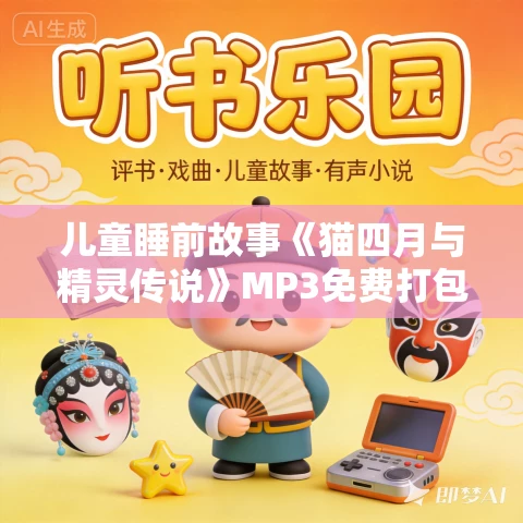 儿童睡前故事《猫四月与精灵传说》MP3免费打包下载 7季1615集完结 奇喵宇宙