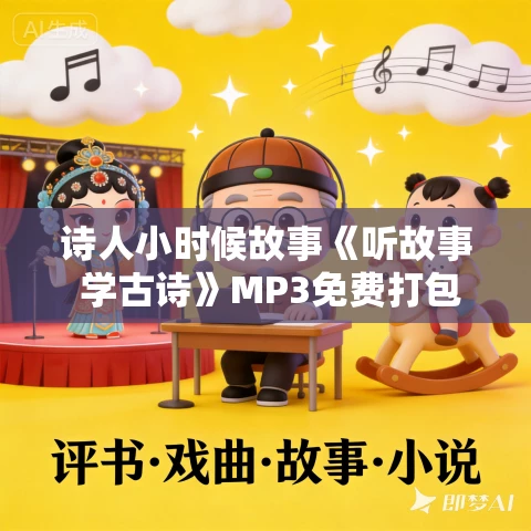 诗人小时候故事《听故事 学古诗》MP3免费打包下载 28集