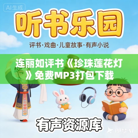 连丽如评书《珍珠莲花灯》免费MP3打包下载 连丽如评书《珍珠莲花灯》免费MP3打包下载